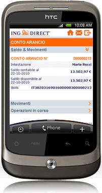 ING DIRECT lancia il mobile banking