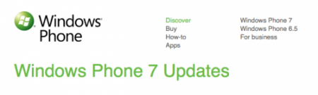 Windows Phone 7: ecco i primi dettagli del futuro aggiornamento