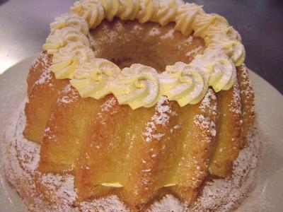 Angel cake con crema al burro di Luca Montersino