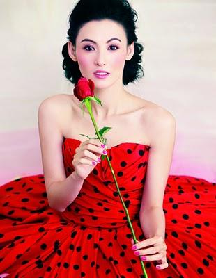 Cecilia Cheung in Dolce & Gabbana su Harper's Bazaar Cina