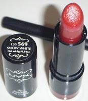 snow white lipstick - plush red pencil - NYX