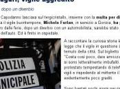 Multe auguri: vigile aggredito