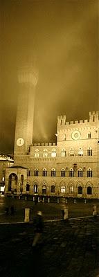 notturno in piazza del Campo