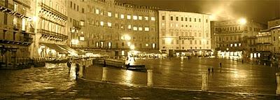 notturno in piazza del Campo