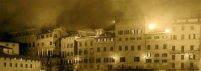 notturno in piazza del Campo