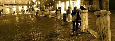 notturno in piazza del Campo