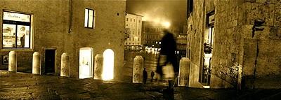 notturno in piazza del Campo