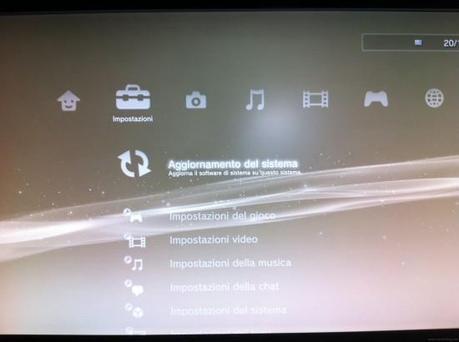 aggiornamento di sistema ps3 aggiornamento di sistema ps3