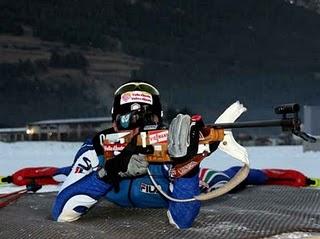 Italia convincente nel biathlon; due vittorie per la nazionale di calcio a 5