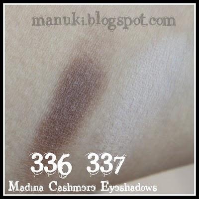 Review Madina Cashmere Eyeshadow