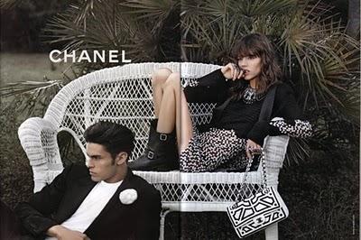 Freja Beha X Chanel ss 2011 campaign