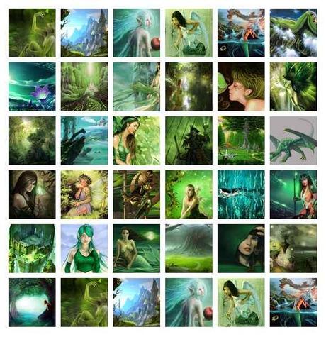 Wallpapers: 30+ Fantasy in Green