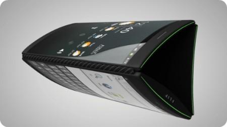 Concept: Android phone con 3 display (Flip)