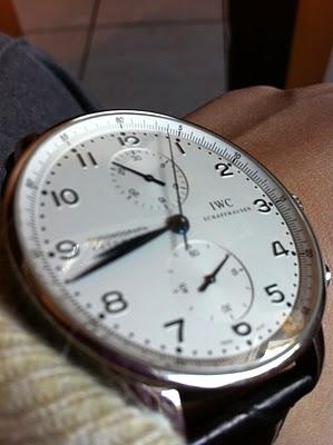 IWC portoghese, un orologio brillante! IWC portuguese, a brilliant watch!