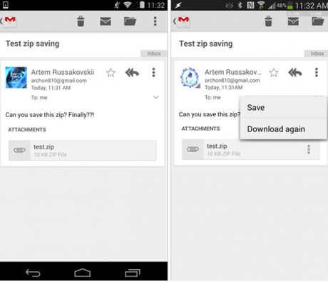 11 465x400 Gmail si aggiorna giungendo alla versione 4.7: novità e download APK Android