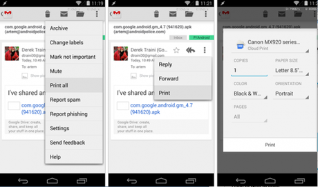 3 620x364 Gmail si aggiorna giungendo alla versione 4.7: novità e download APK Android