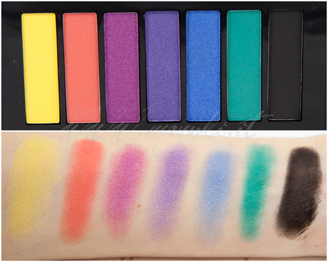 Swatch e prime impressioni delle Eyeshadow Palette Shaka Innovative Beauty.