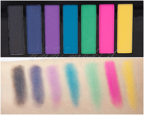 Swatch e prime impressioni delle Eyeshadow Palette Shaka Innovative Beauty.