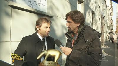 Striscia la Notizia: Tapiro d'oro ad Antonio Conte per l'eliminazione dalla Champions