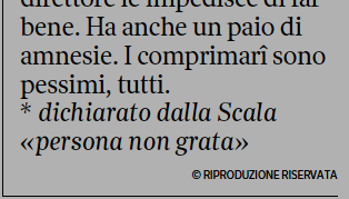 Concedere qualcosa all’oggetto della propria critica