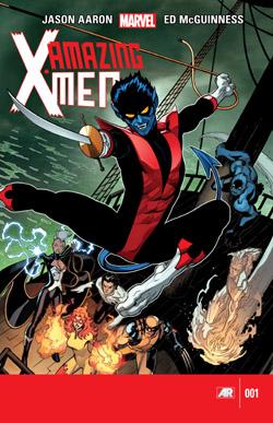 Amazing X Men #1 – The quest for Nightcrawler Part 1 (Aaron, McGuinness) X Men Jason Aaron Ed McGuinness 