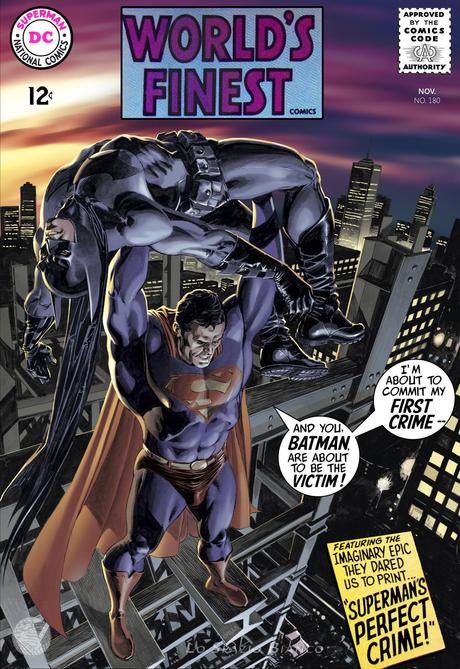 Worlds Finest Comics #180   Claudio Villa Superman In Evidenza Fabio D’Auria DC Comics Claudio Villa 