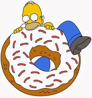 Un regalo mooooolto goloso: la ciambella di Homer Simpson... D'oh!