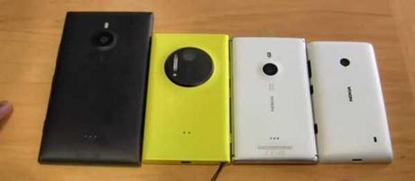 Nokia Lumia tutti gli smartphone del 2013 a confronto in un video