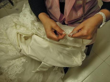 Una giornata all'atelier Passaro Sposa