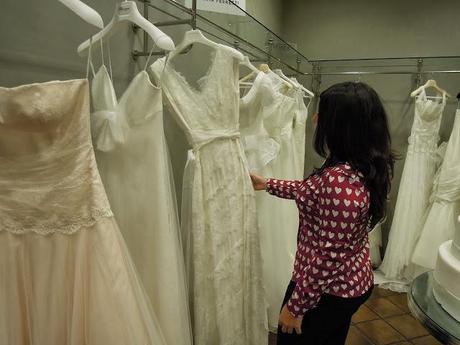 Una giornata all'atelier Passaro Sposa