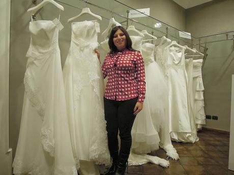 Una giornata all'atelier Passaro Sposa