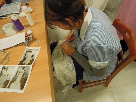 Una giornata all'atelier Passaro Sposa