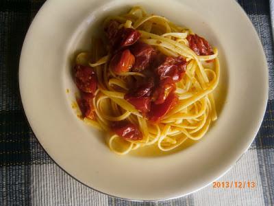 Bavette con Pomodorini Confit