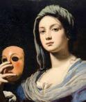 donna maschera