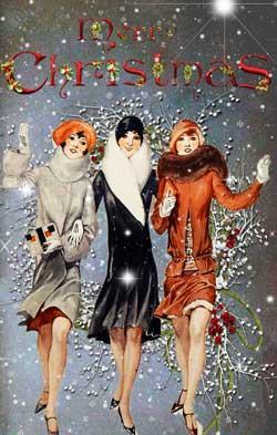 vintage-christmas-cards--glamourdaze