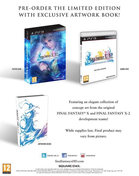 Novità sulla limited di Final Fantasy X | X-2 HD Remaster e sulla versione PS Vita