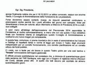 Comunicato Presidente