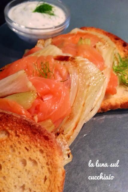 MILLEFOGLIE DI FINOCCHI E SALMONE