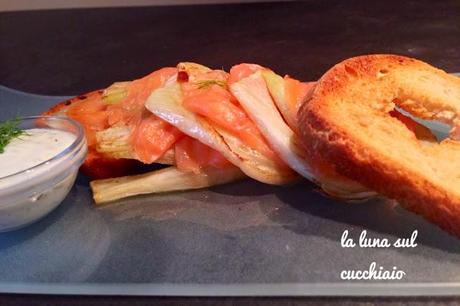 MILLEFOGLIE DI FINOCCHI E SALMONE