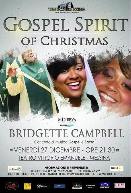 GOSPEL SPIRIT OF CHRISTMAS AL TEATRO VITTORIO EMANUELE DI MESSINA