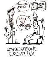 pendolari, contestazione, fumetto