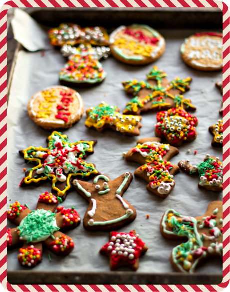 Il Natale è la festa dei bambini: la piccola fabbrica dei biscotti.