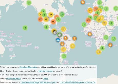 bitcoin,litecoin,coinmap,ecosistema bitcoin,economia bitcoin