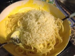 Linguine in giallo