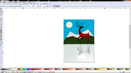 Il risultato finale in Inkscape