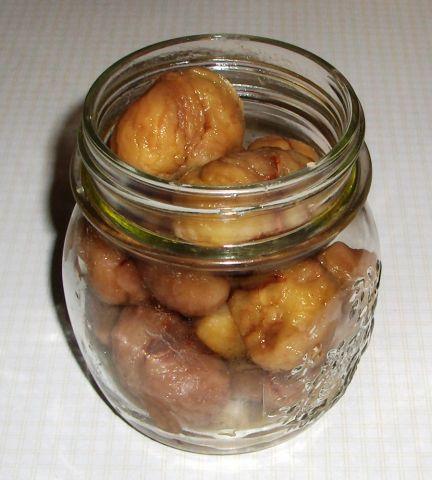 Castagne al rum