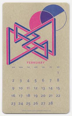 Design _  Isometric Risograph  Calendar _ Jp King