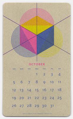 Design _  Isometric Risograph  Calendar _ Jp King