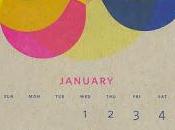 Design Isometric Risograph Calendar King