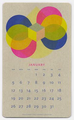 Design _  Isometric Risograph  Calendar _ Jp King